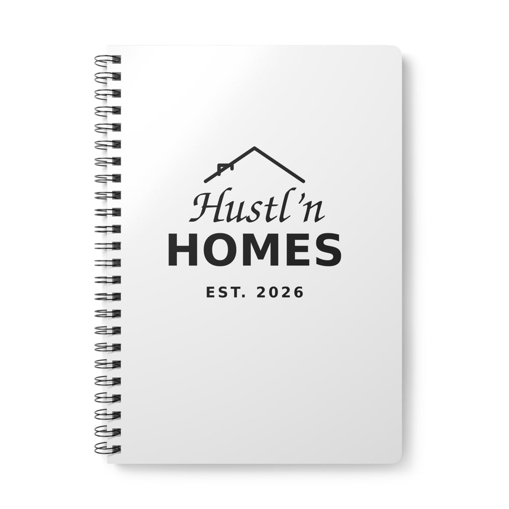 Hustl’n Homes A5 Notebook – Real Estate Professional Planner