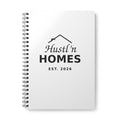 Hustl’n Homes A5 Notebook – Real Estate Professional Planner