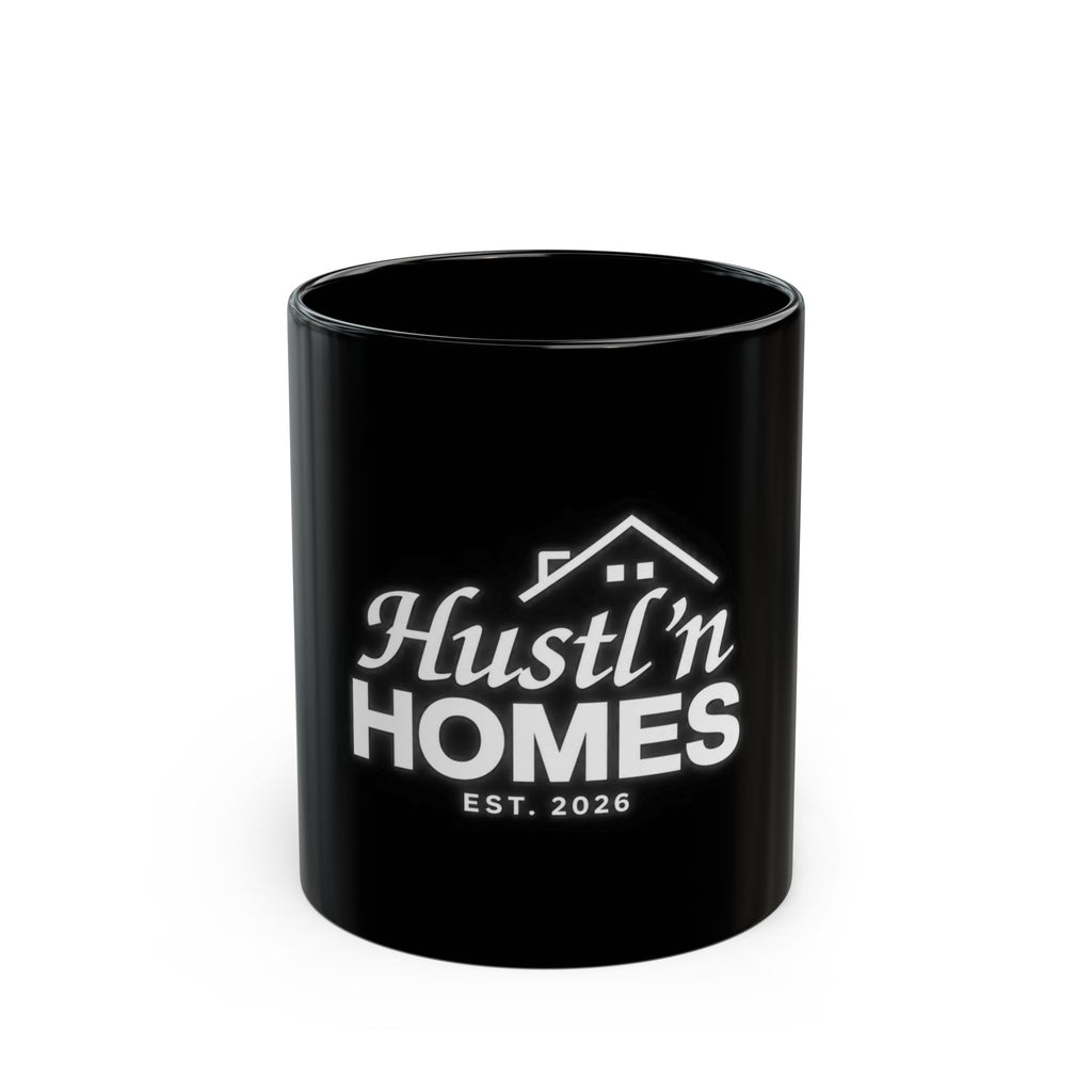 Hustl’n HOMES Black Coffee Mug