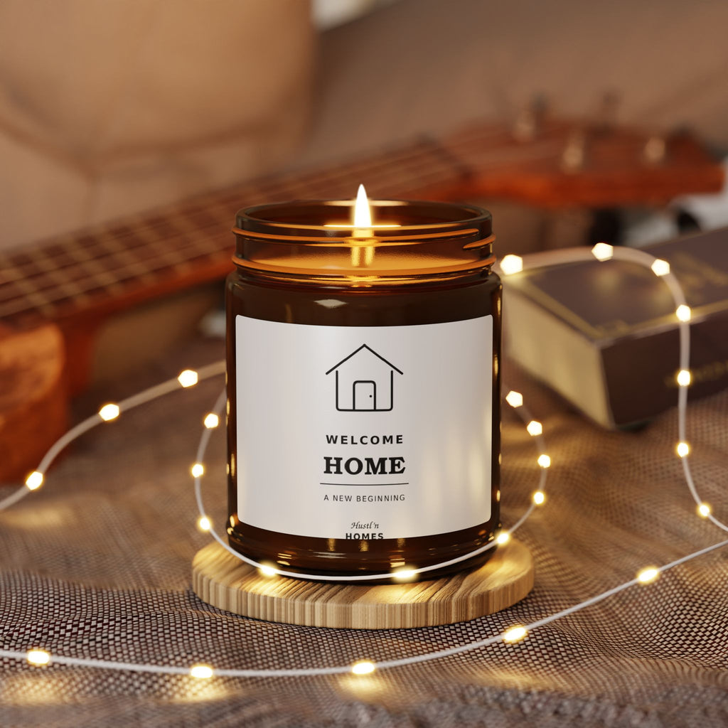 Hustl'n Homes First Apartment Scented Soy Candle