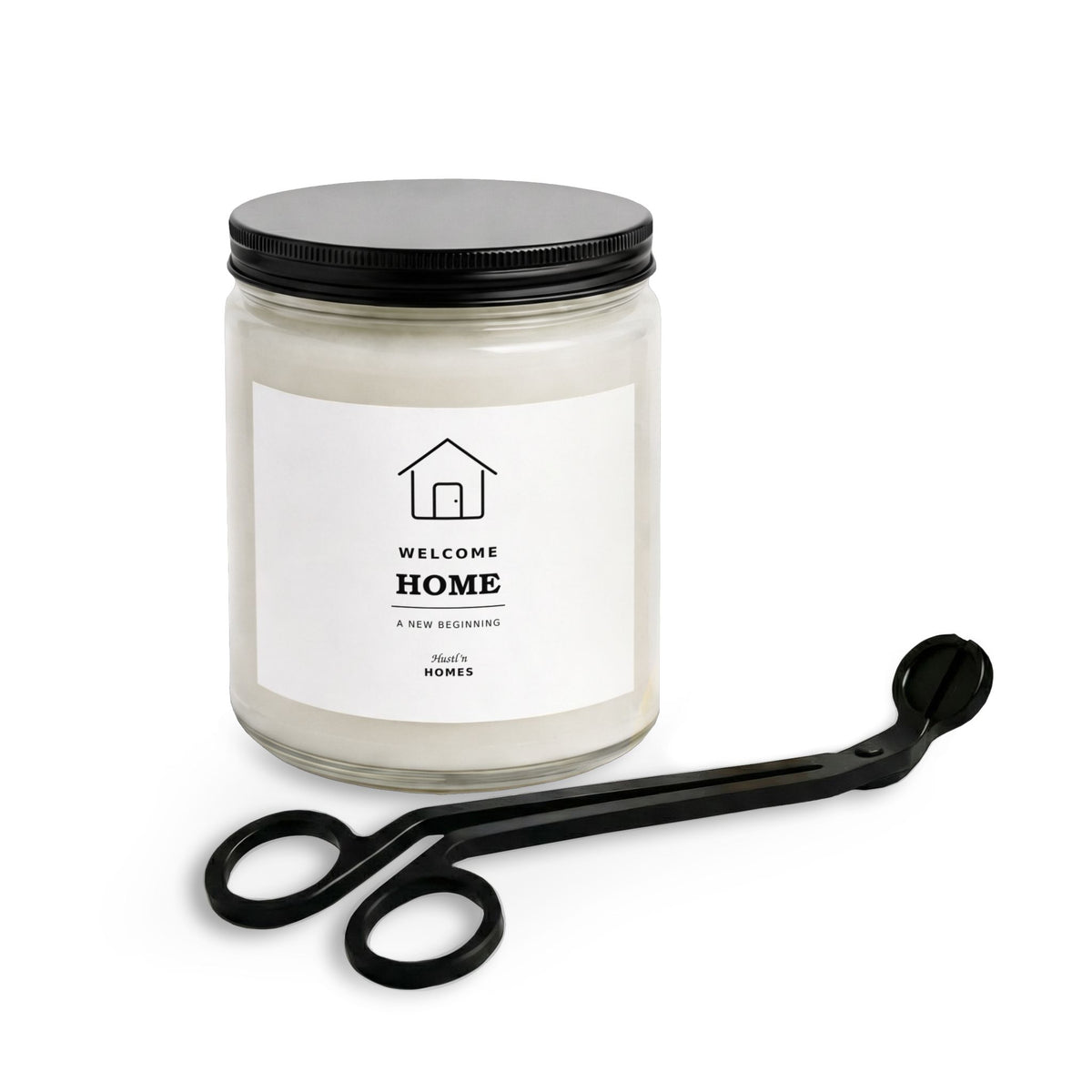 Hustl'n Homes Welcome Home Candle Set with Wick Trimmer