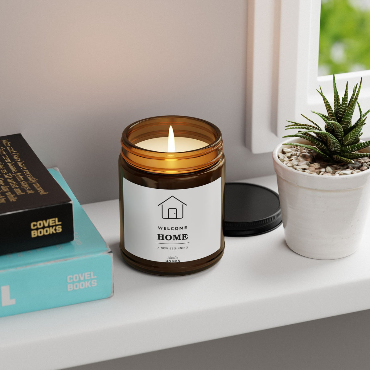 Hustl'n Homes First Apartment Scented Soy Candle